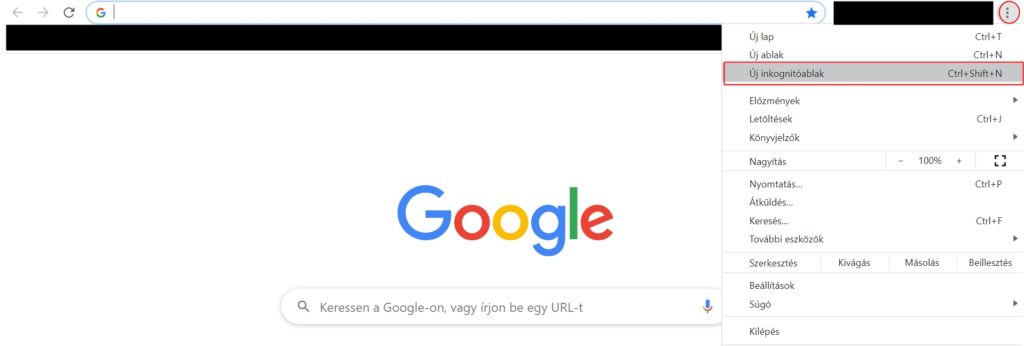 Hogyan lehet inkognitó módba lépni Google Chrome-ban? 