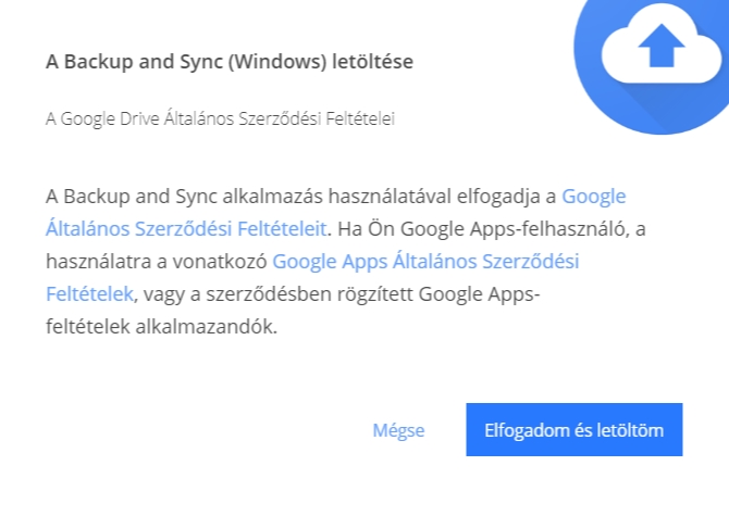 Útmutató a Google Drive telepítéséhez