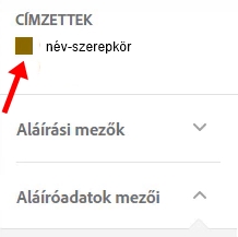 Adobe Sign személyek