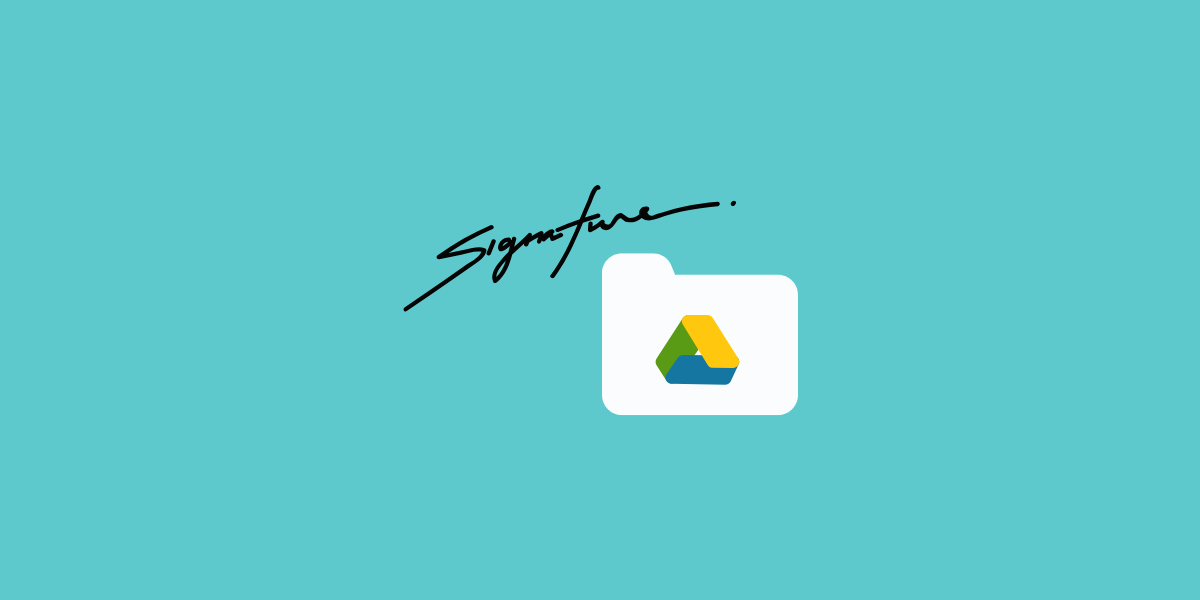 Elektronikus aláírás Google Drive